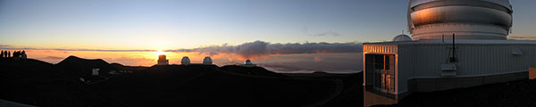 Mauna Kea Summit at Sunset 